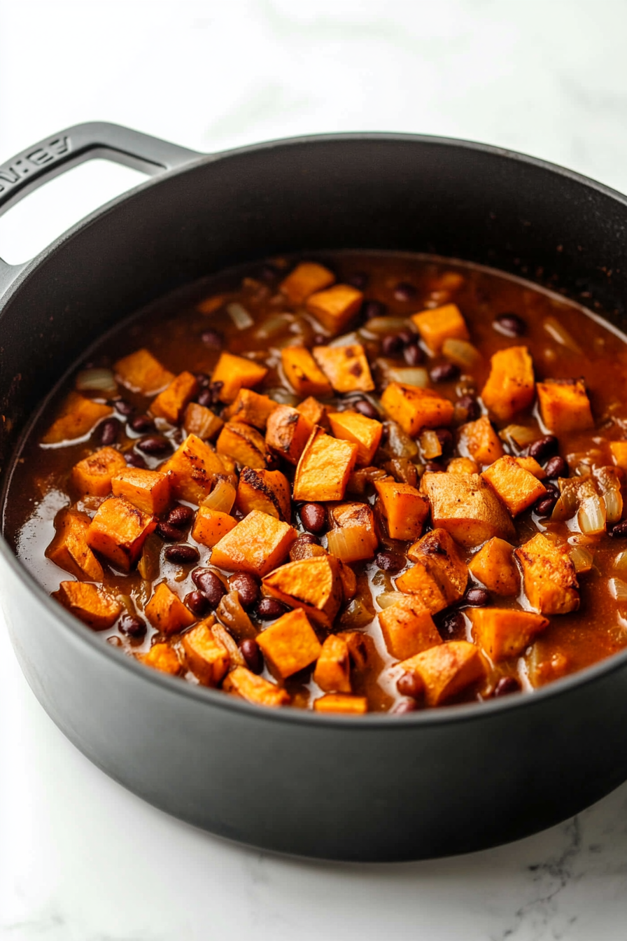Autumn Sweet Potato Chili Recipe
