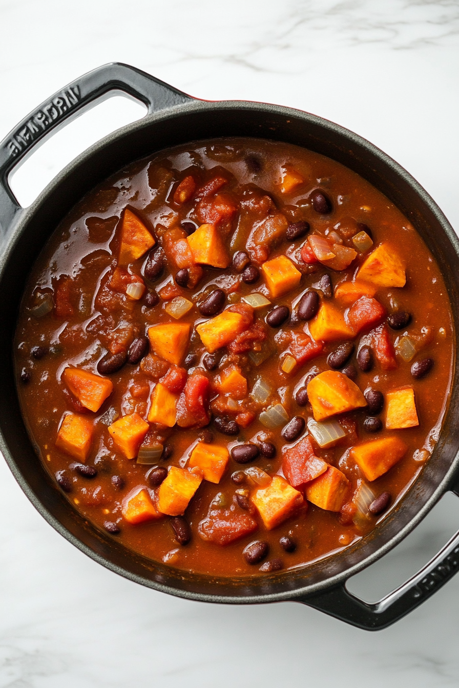Autumn Sweet Potato Chili Recipe
