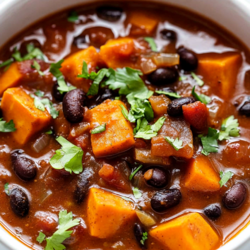 Autumn Sweet Potato Chili Recipe