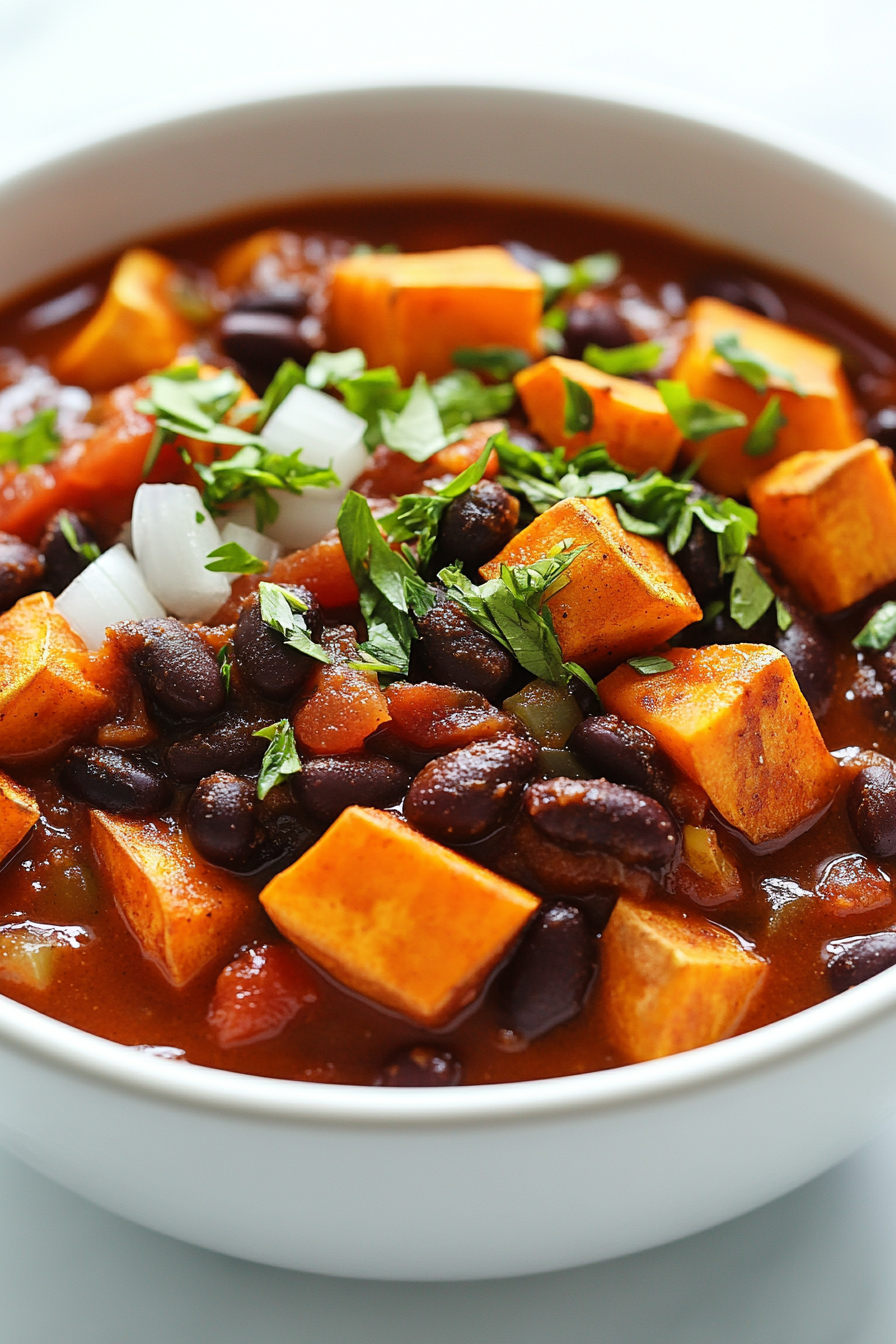Autumn Sweet Potato Chili Recipe