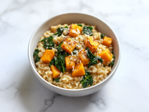 Butternut Squash and Spinach Risotto Recipe