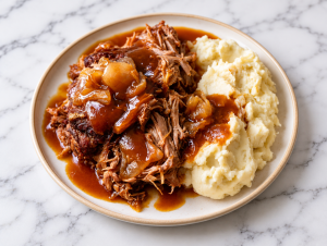 Crockpot Apple Cider Pork Roast Recipe