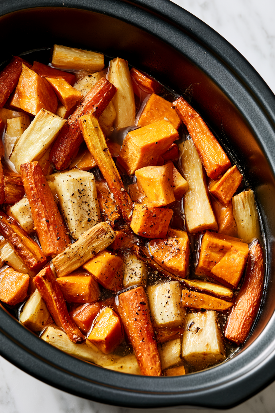 Crockpot Harvest Vegetable Soup Recipe