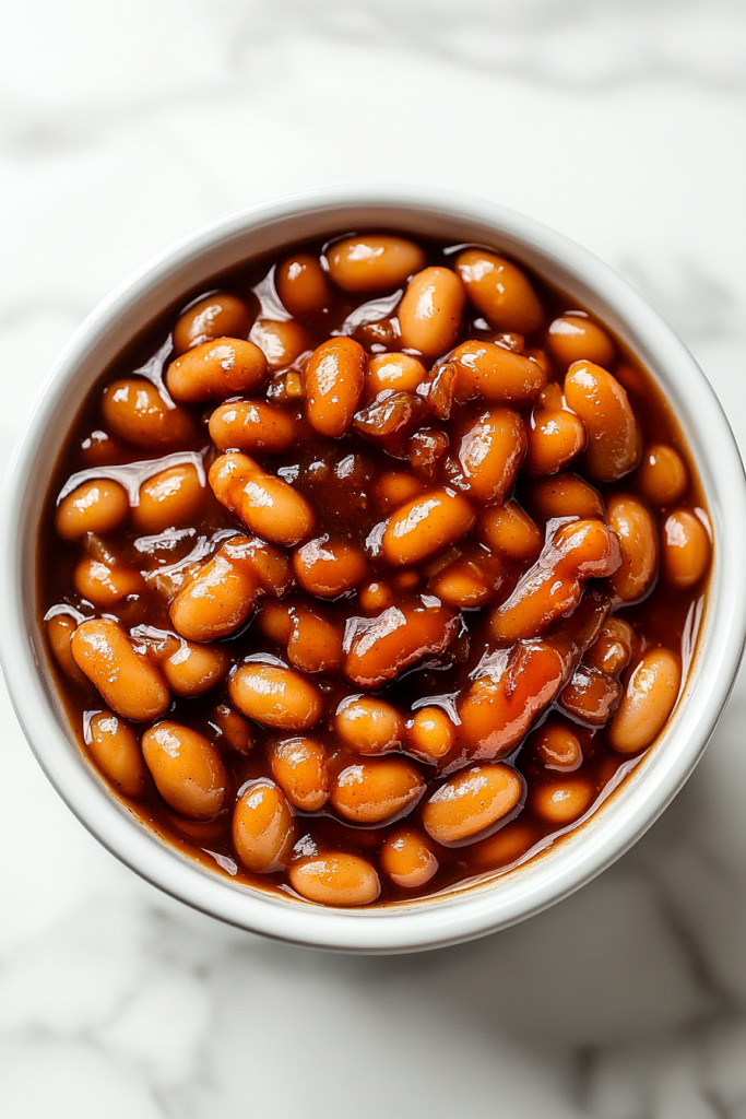 Crockpot Maple Baked Beans Recipe