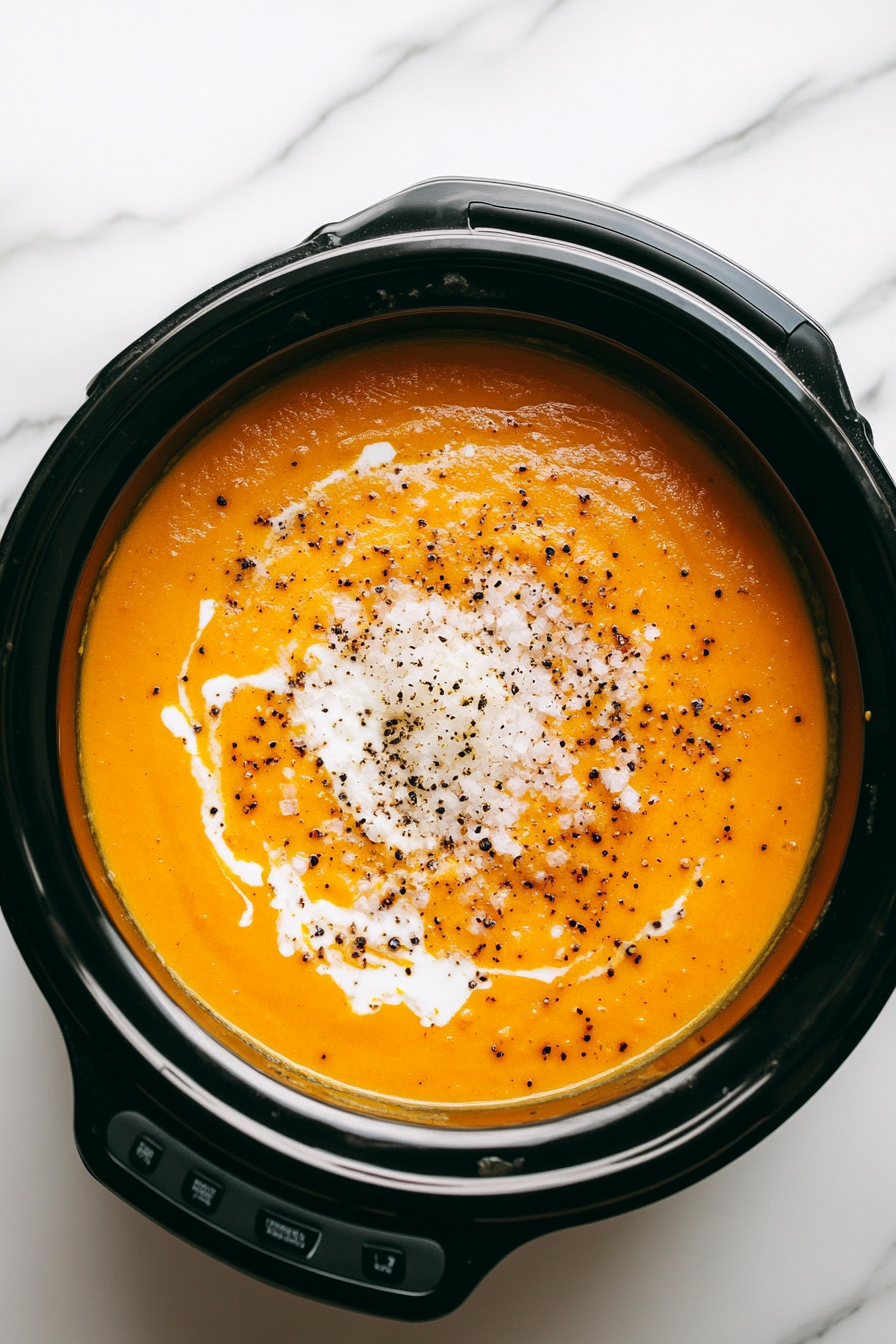 Crockpot Pumpkin Soup Recipe