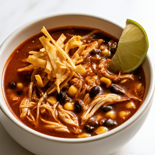 Fall Chicken Tortilla Soup Recipe