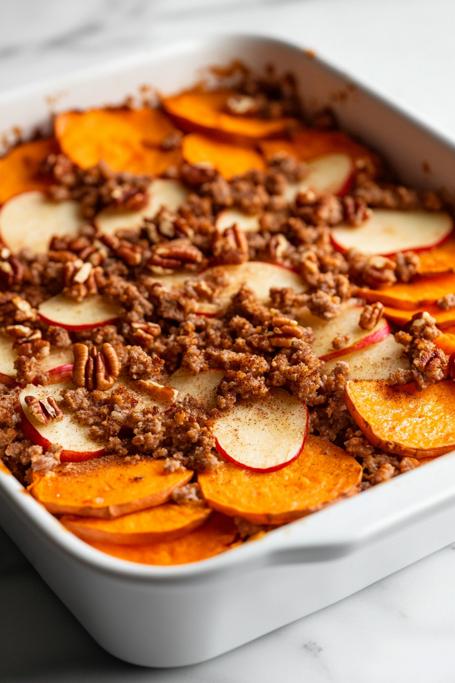 Fall Sweet Potato and Sausage Casserole Recipe