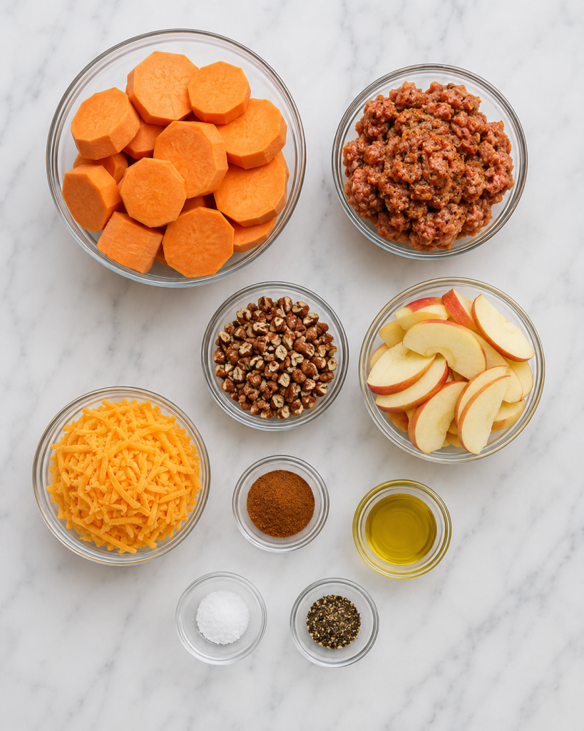 Fall Sweet Potato and Sausage Casserole Recipe