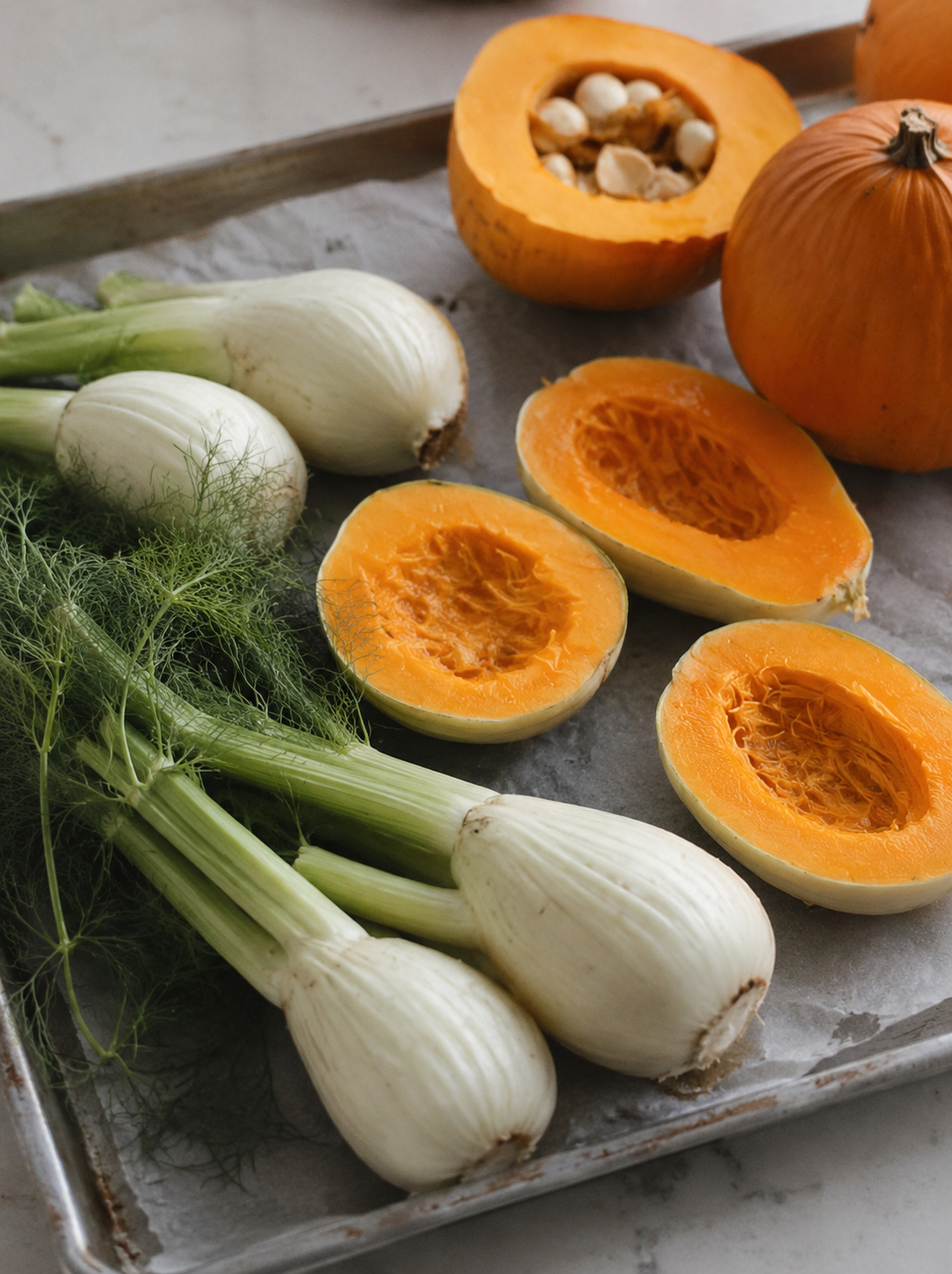 Pumpkin and Fennel in Vegan Fall Soup Recipe