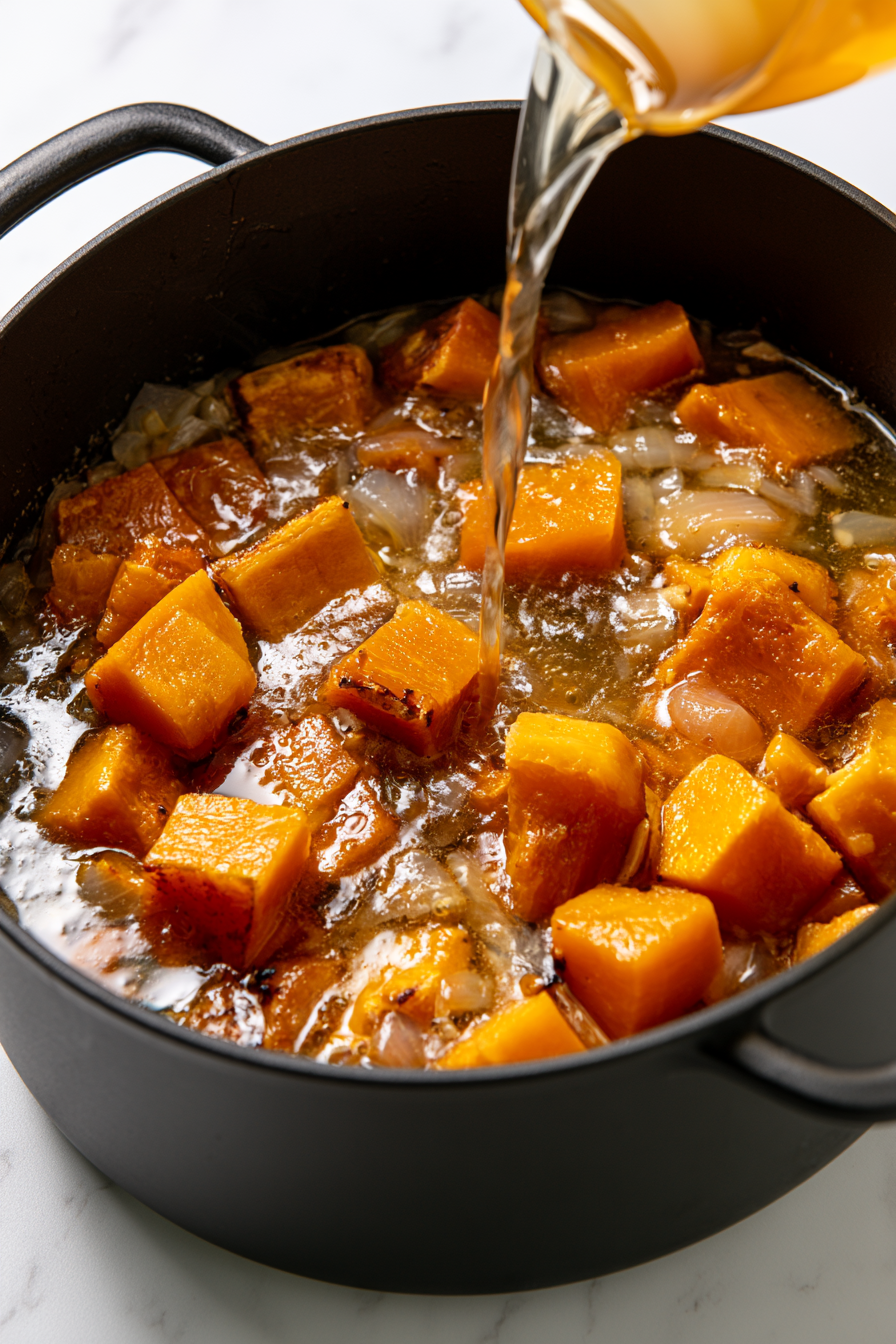 Roasted Butternut Squash Soup Recipe