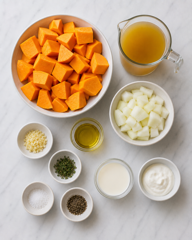 Roasted Butternut Squash Soup Recipe