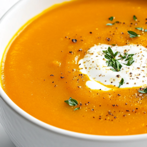 Roasted Butternut Squash Soup Recipe