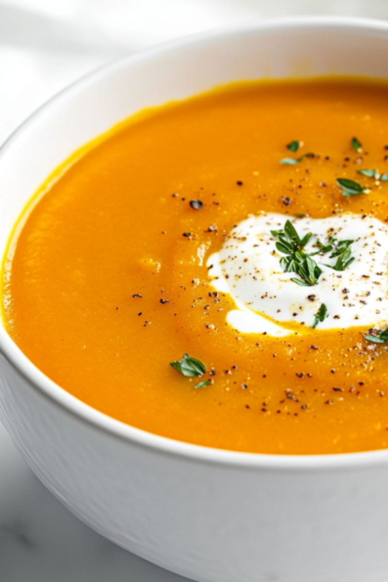 Roasted Butternut Squash Soup Recipe