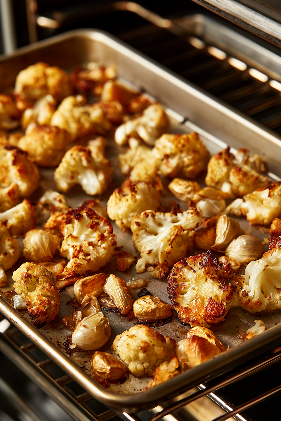 Roasted Cauliflower & Garlic Soup Recipe