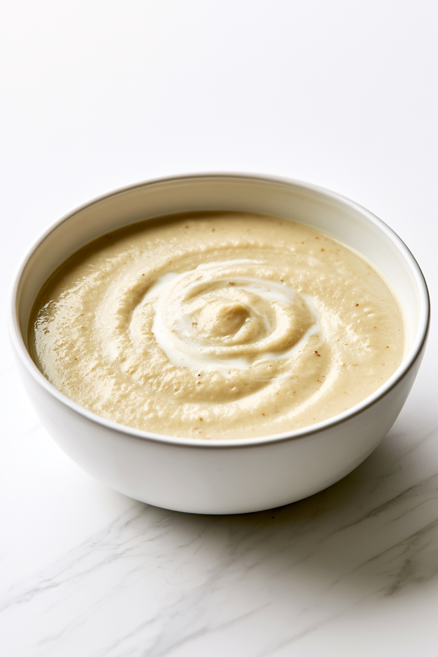 Roasted Cauliflower & Garlic Soup Recipe