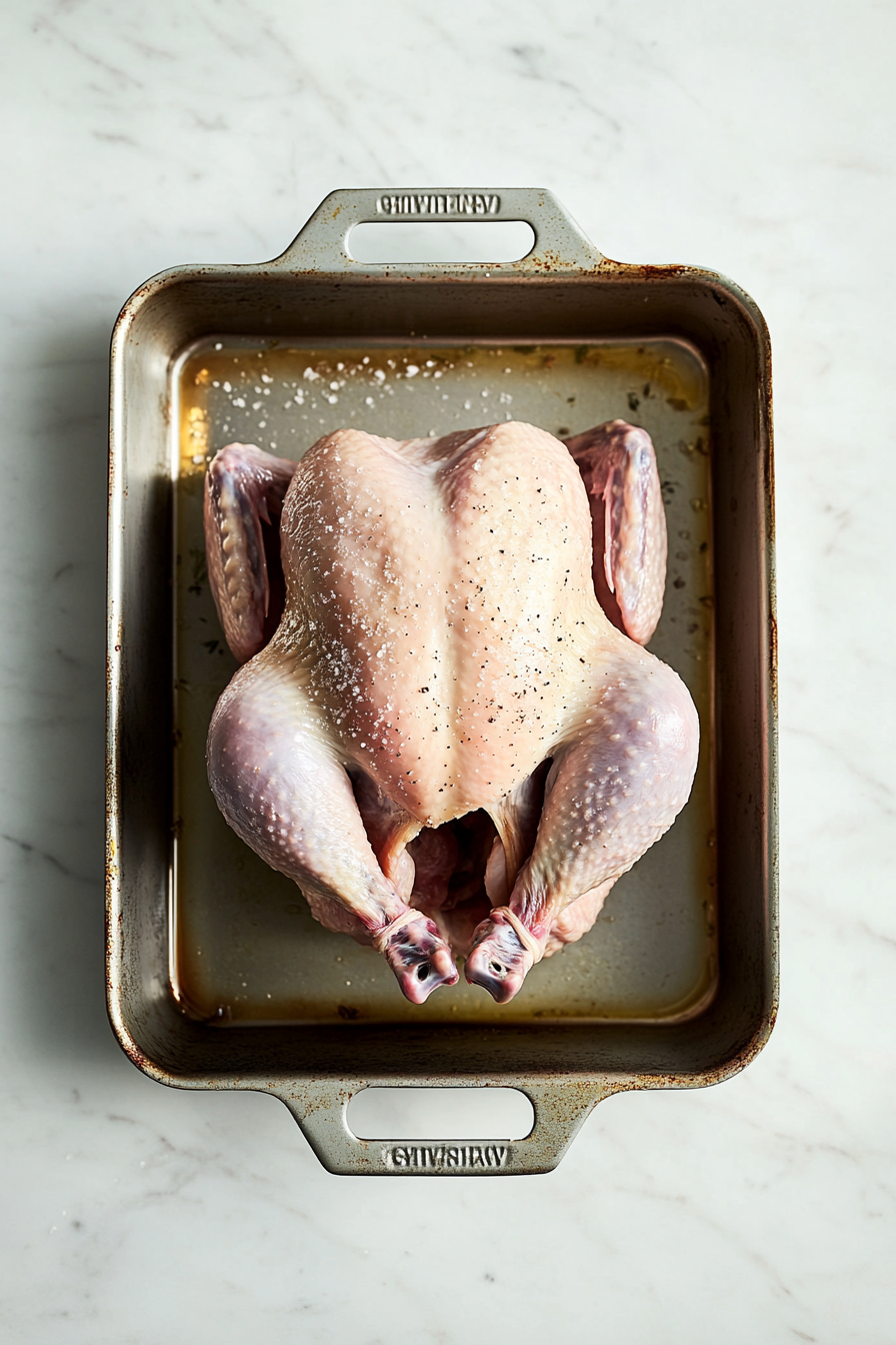 Roasted Chicken with Sweet Potatoes and Sage Butter Recipe