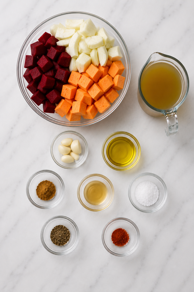 Roasted Fall Vegetable Soup Recipe