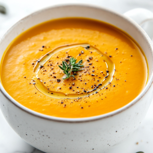 Roasted Pumpkin Soup Recipe