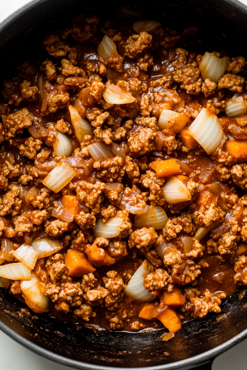 Roasted Sweet Potato and Turkey Chili Recipe