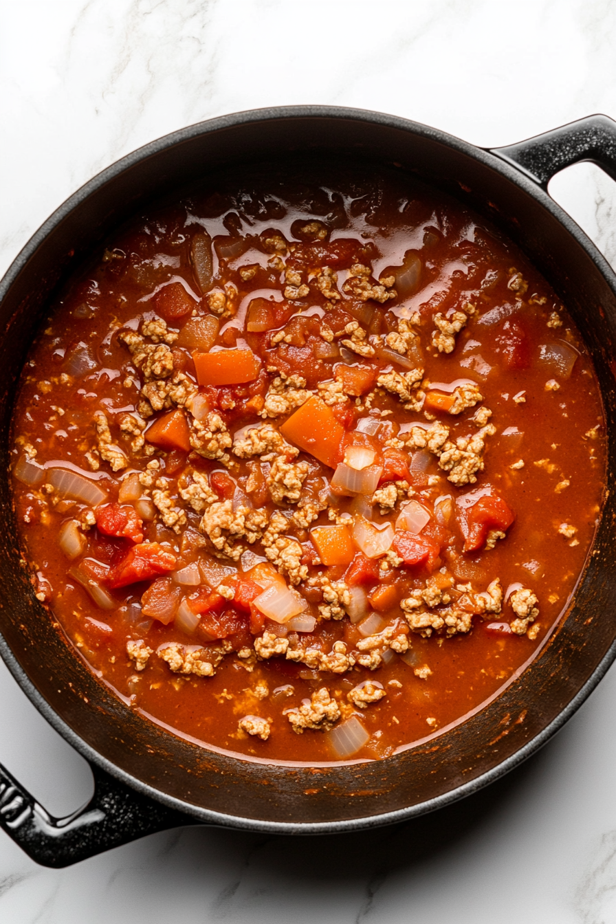Roasted Sweet Potato and Turkey Chili Recipe