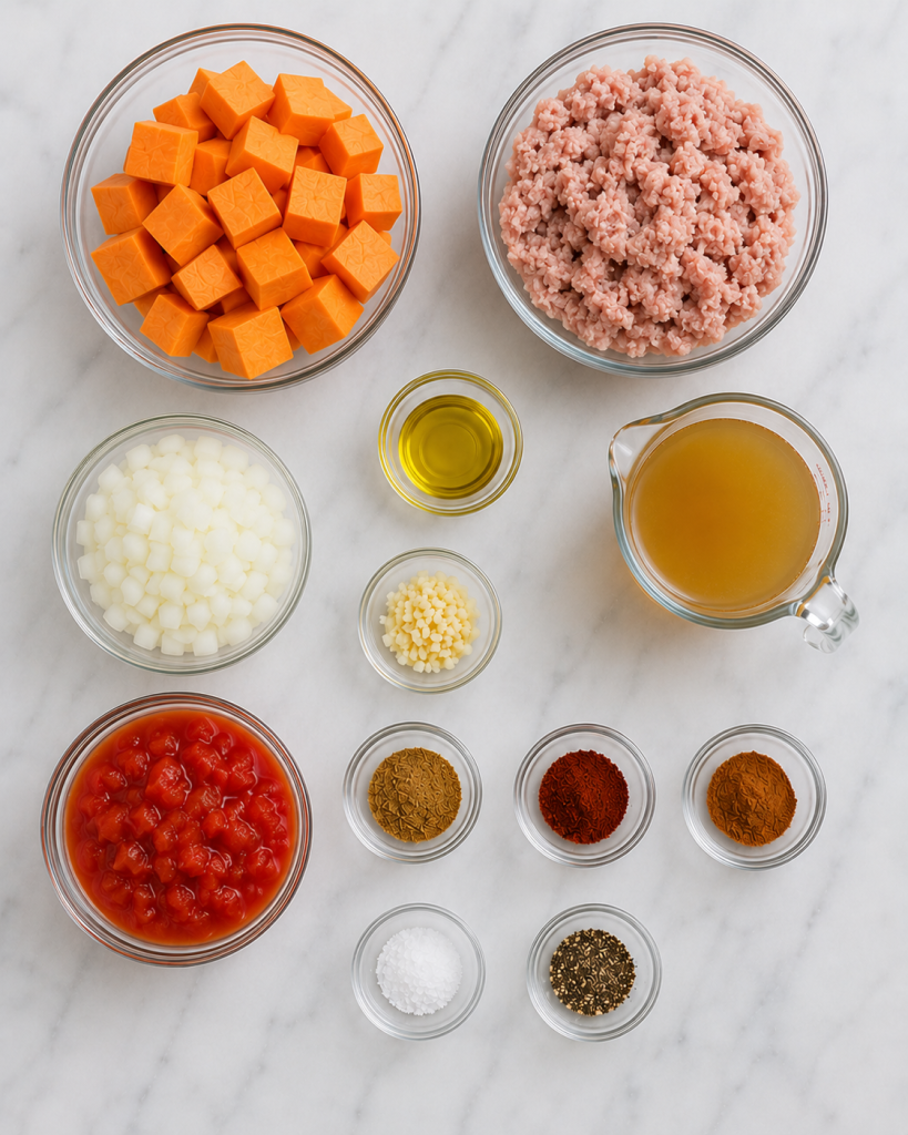 Roasted Sweet Potato and Turkey Chili Recipe