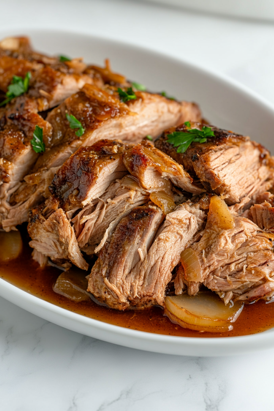 Slow Cooker Apple Cider Pork Roast Recipe