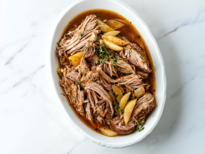 Slow Cooker Apple Cider Pork Roast Recipe