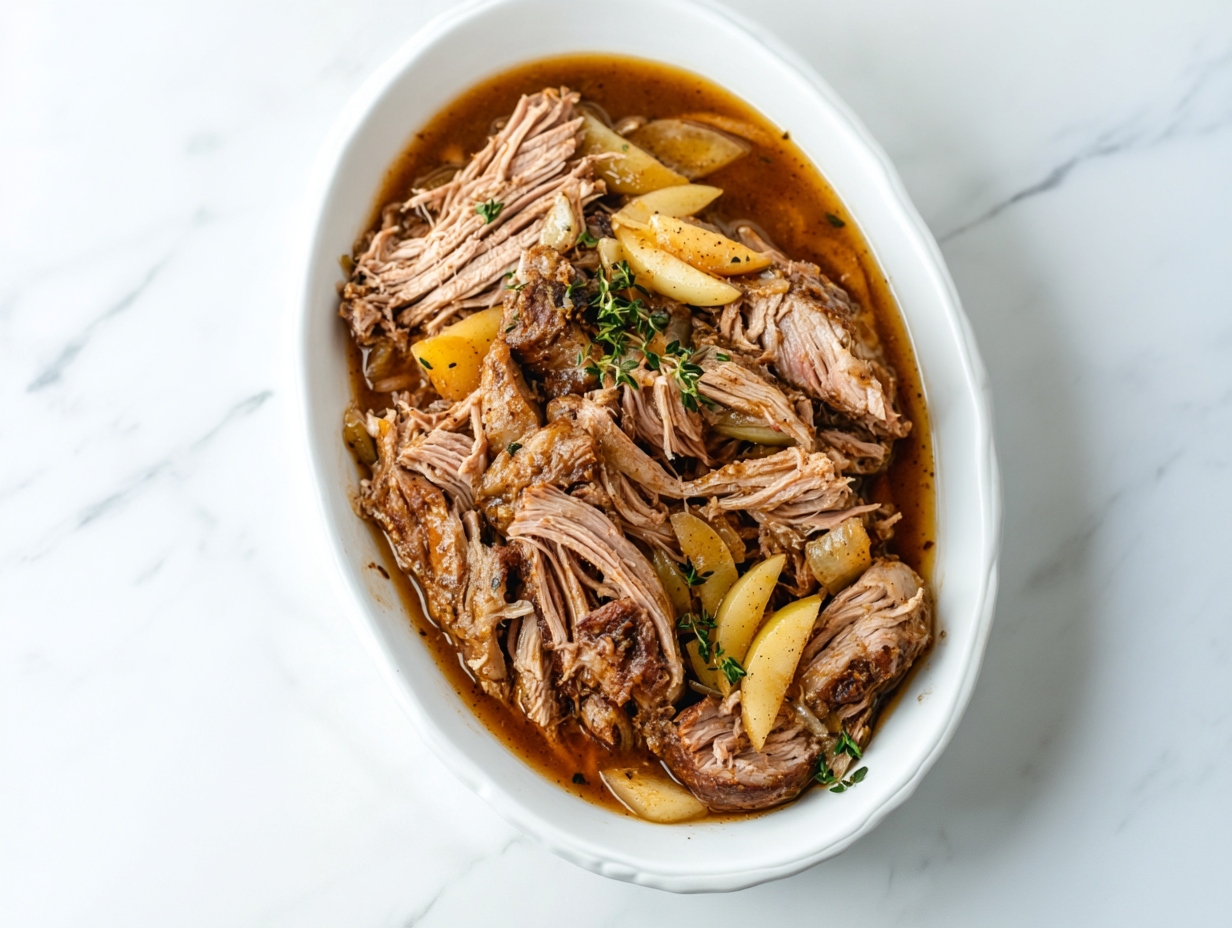 Slow Cooker Apple Cider Pork Roast Recipe