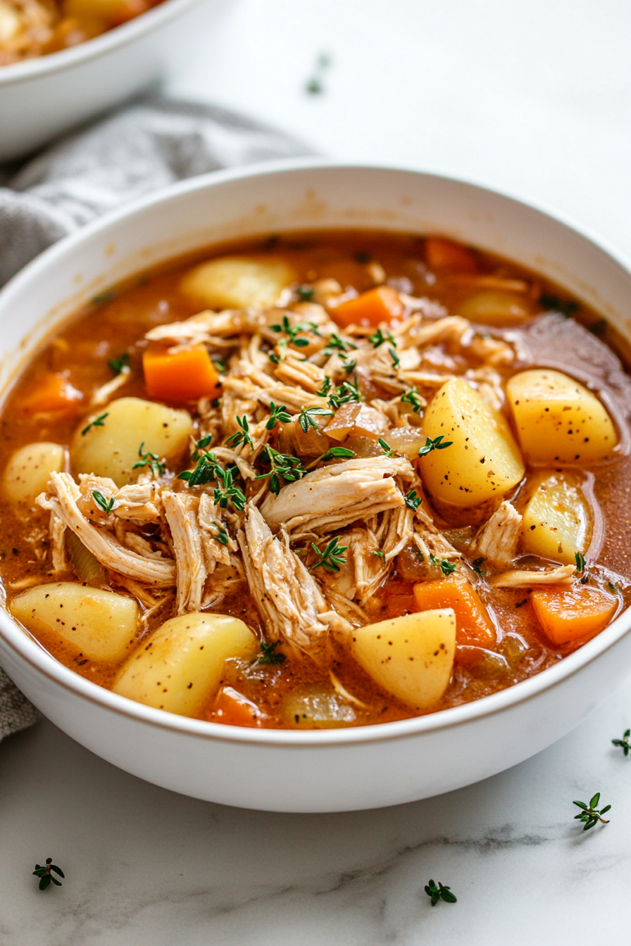 Slow Cooker Fall Chicken Stew Recipe