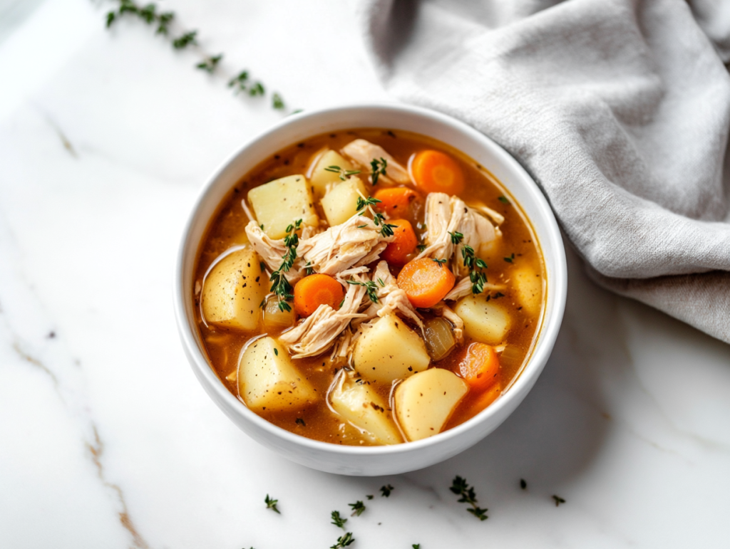 Slow Cooker Fall Chicken Stew Recipe