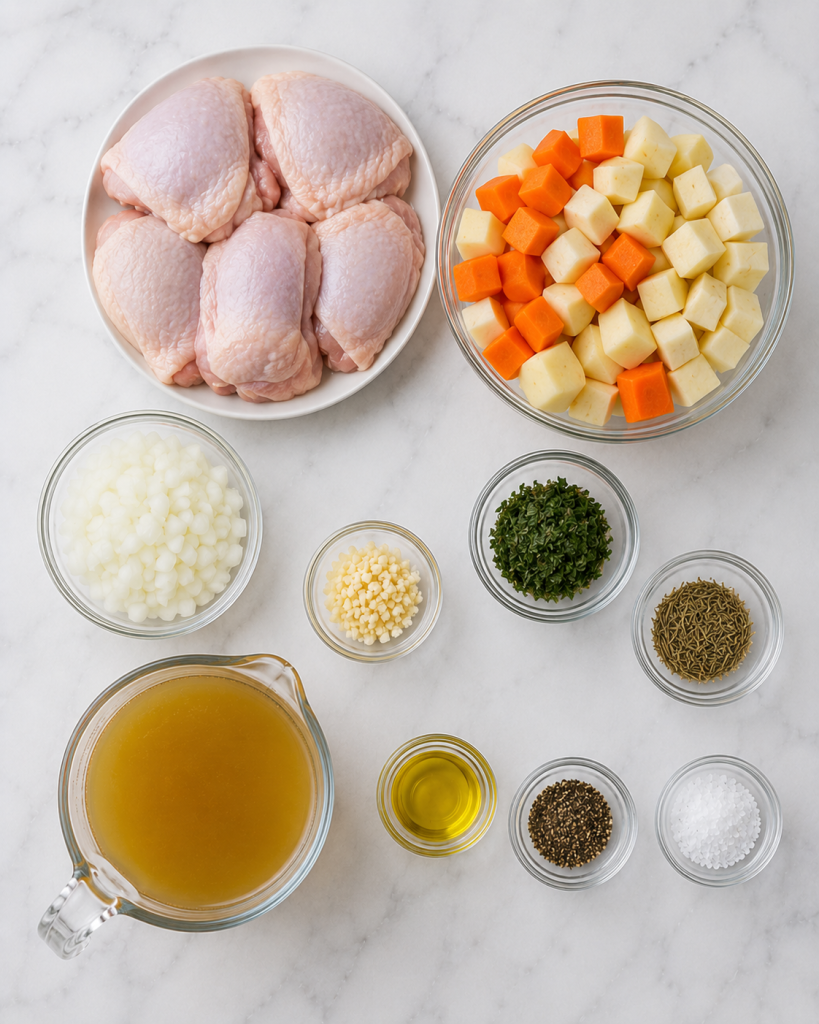 Slow Cooker Fall Chicken Stew Recipe