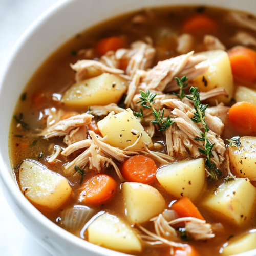 Slow Cooker Fall Chicken Stew Recipe