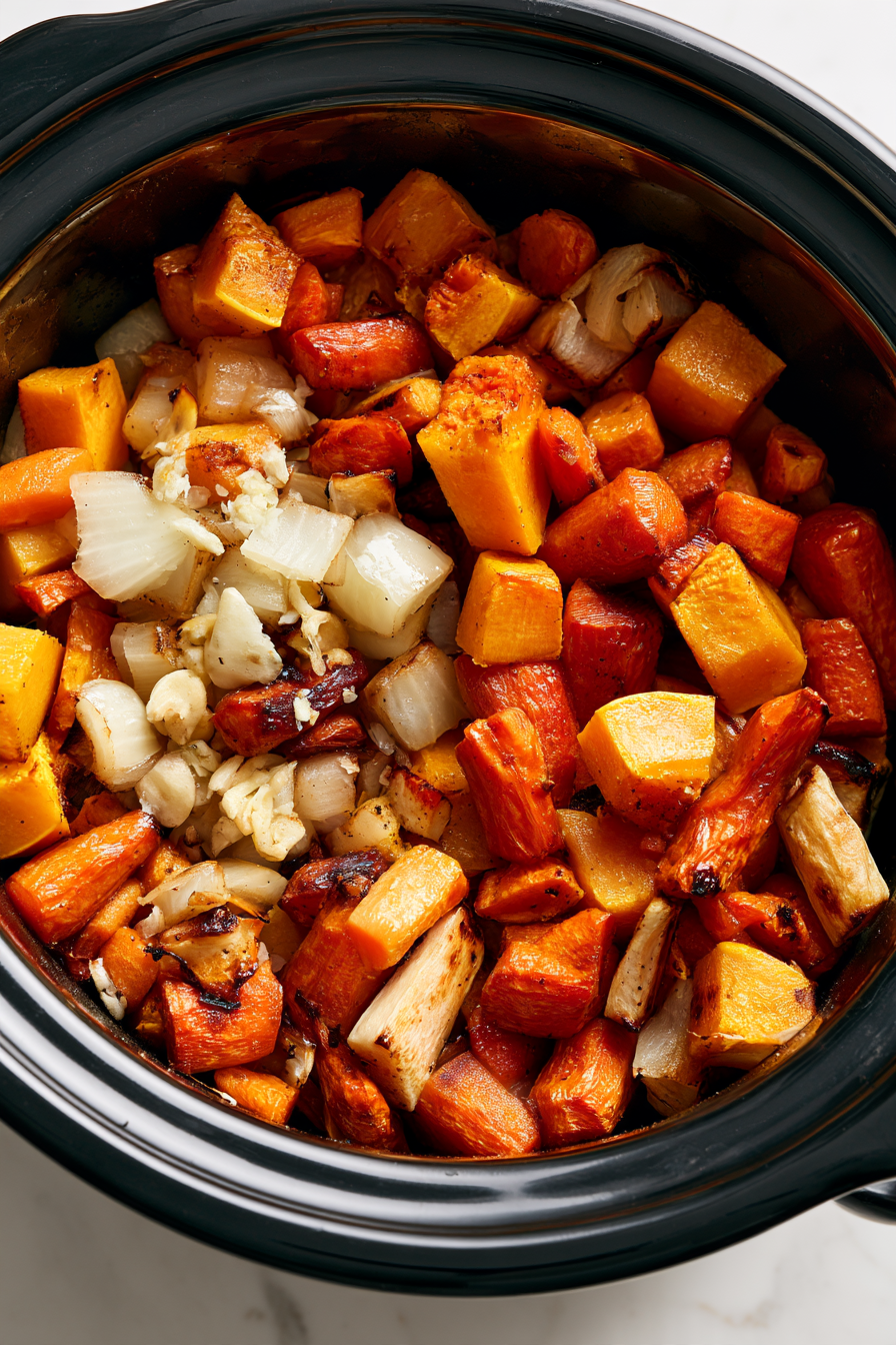 Slow Cooker Fall Harvest Soup Recipe
