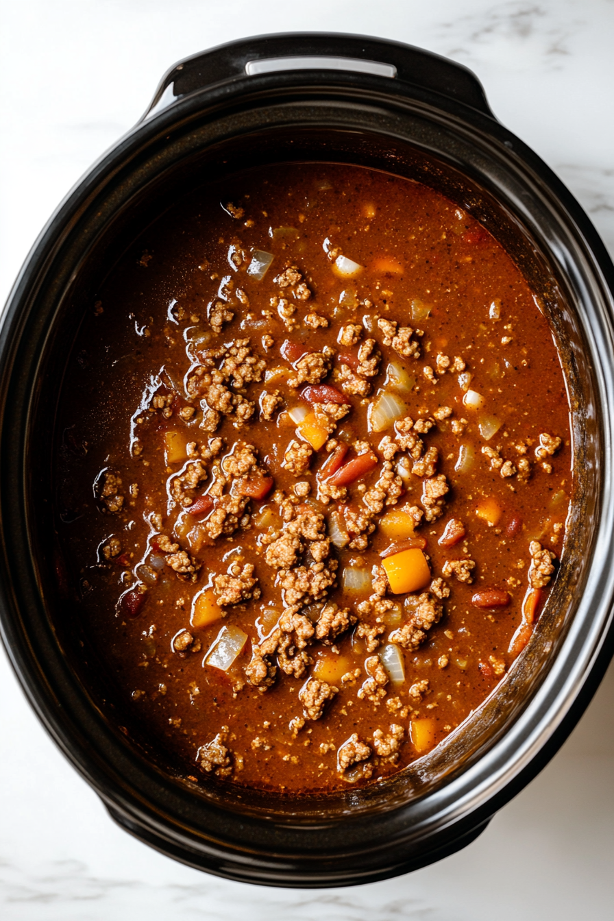 Slow Cooker Fall Pumpkin Chili Recipe