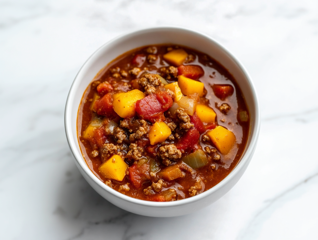Slow Cooker Fall Pumpkin Chili Recipe