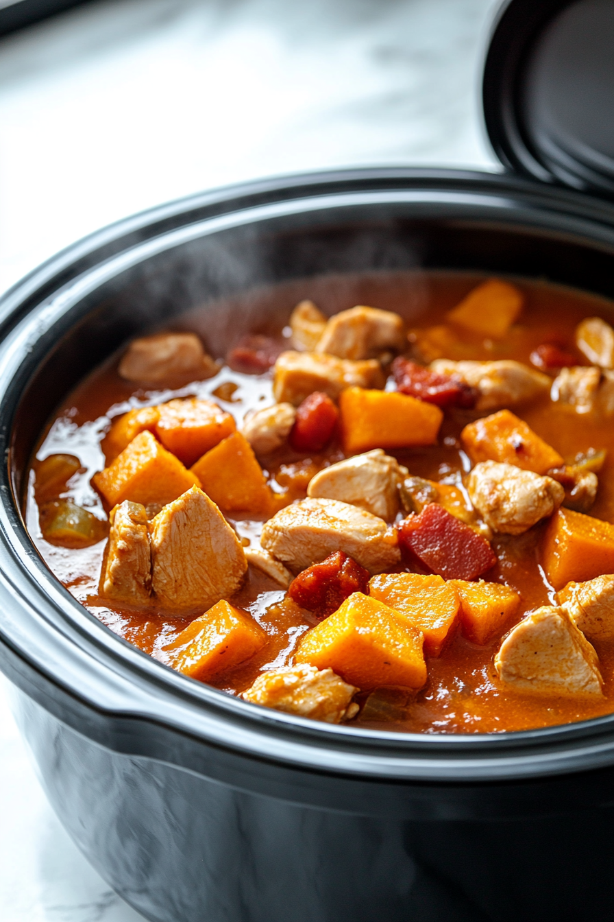 Slow-Cooker Turkey and Pumpkin Stew Recipe