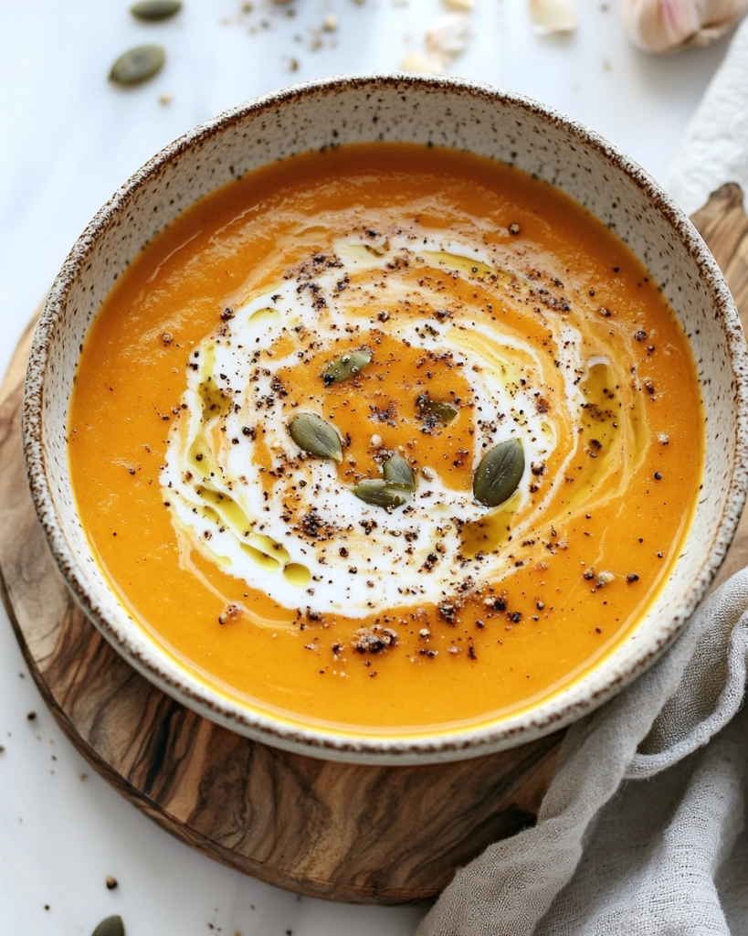 roast pumpkin soup recipe