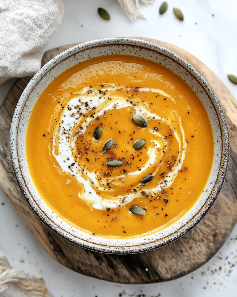 roasted pumpkin soup recipe