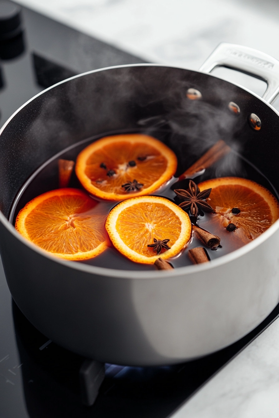 Allow the mixture to heat slowly