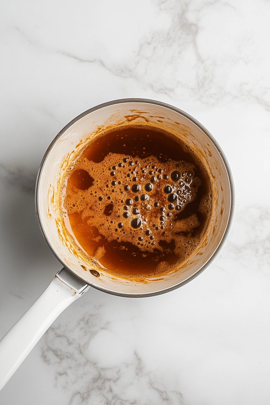 Combine honey, Dijon mustard