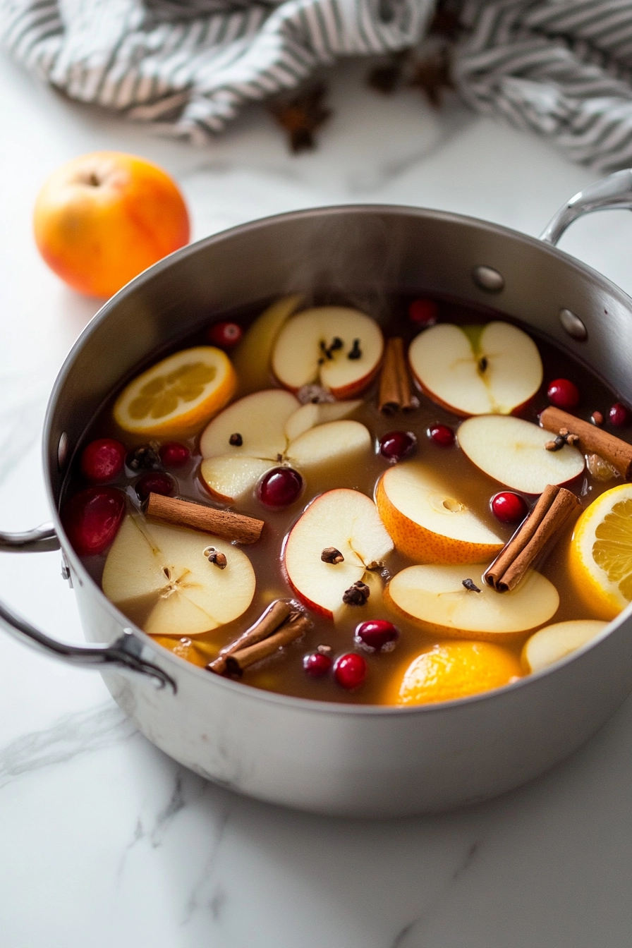 Place the pot over medium-low heat