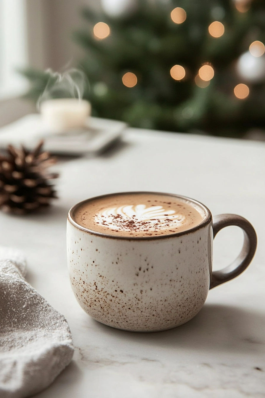 Pour the hot coffee into your mug