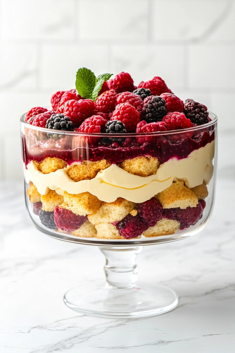 Repeat the layers—ladyfingers