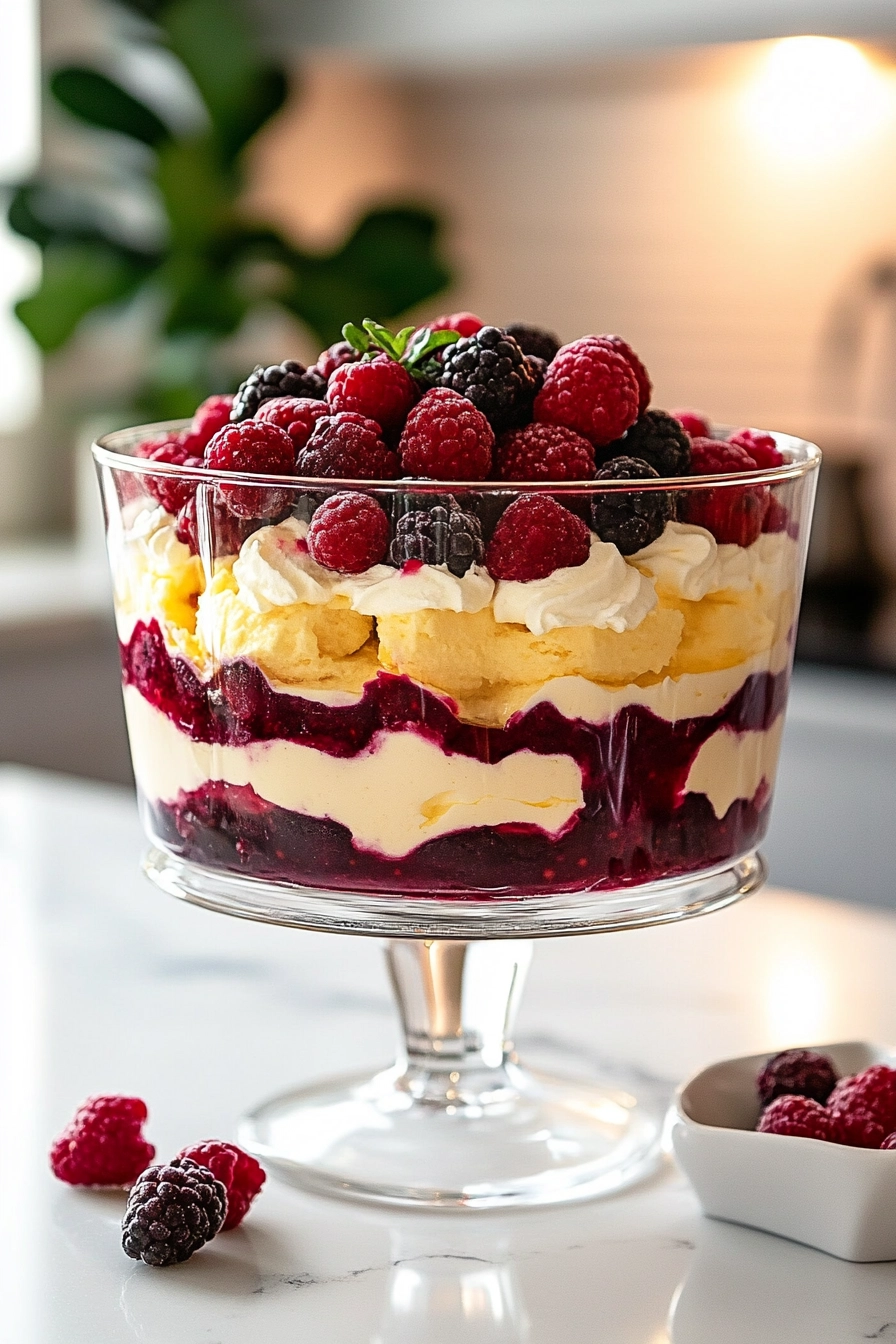 Spread a layer of cooled berry