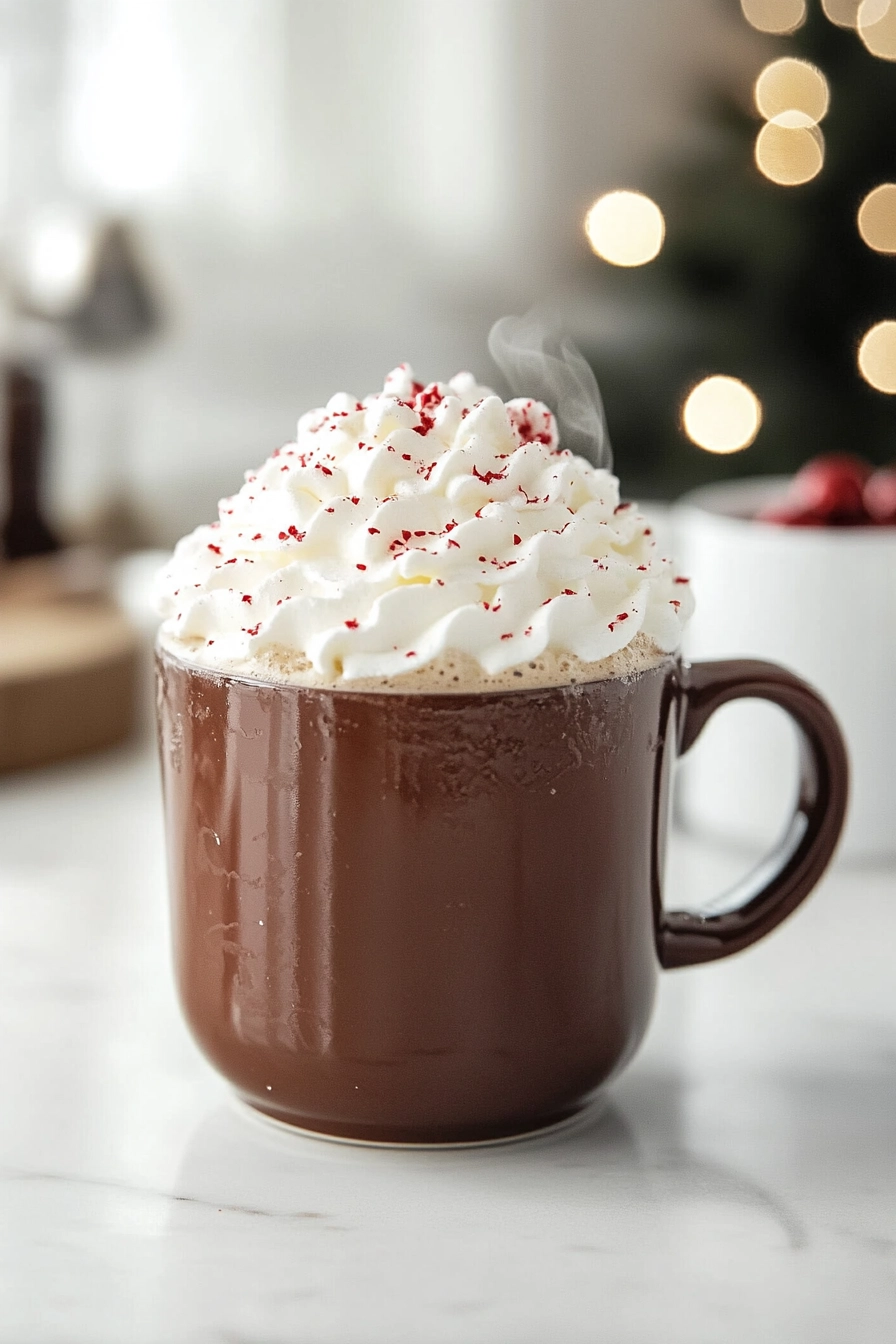 Top generously with whipped cream