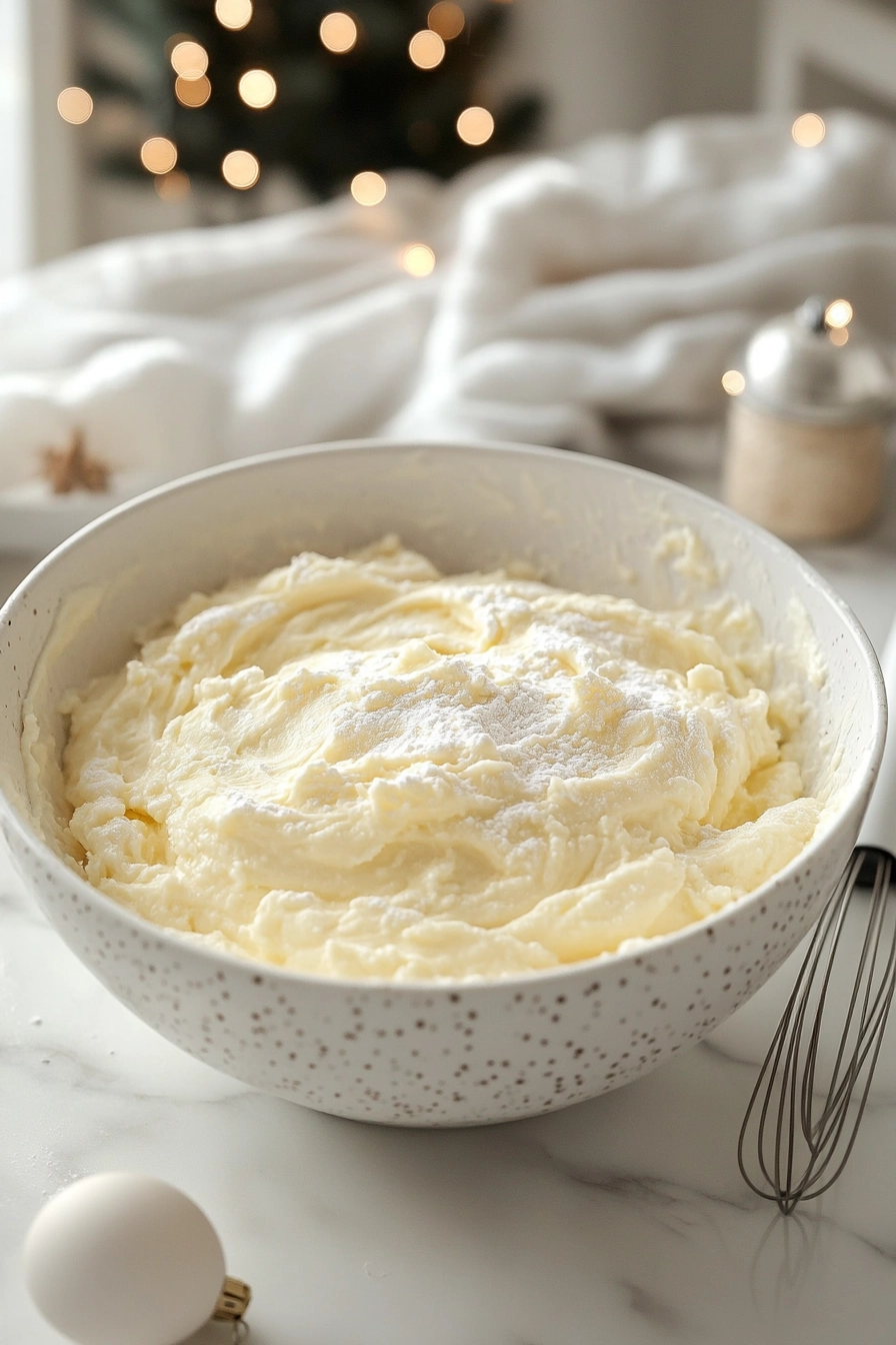 whisk eggs and sugar together