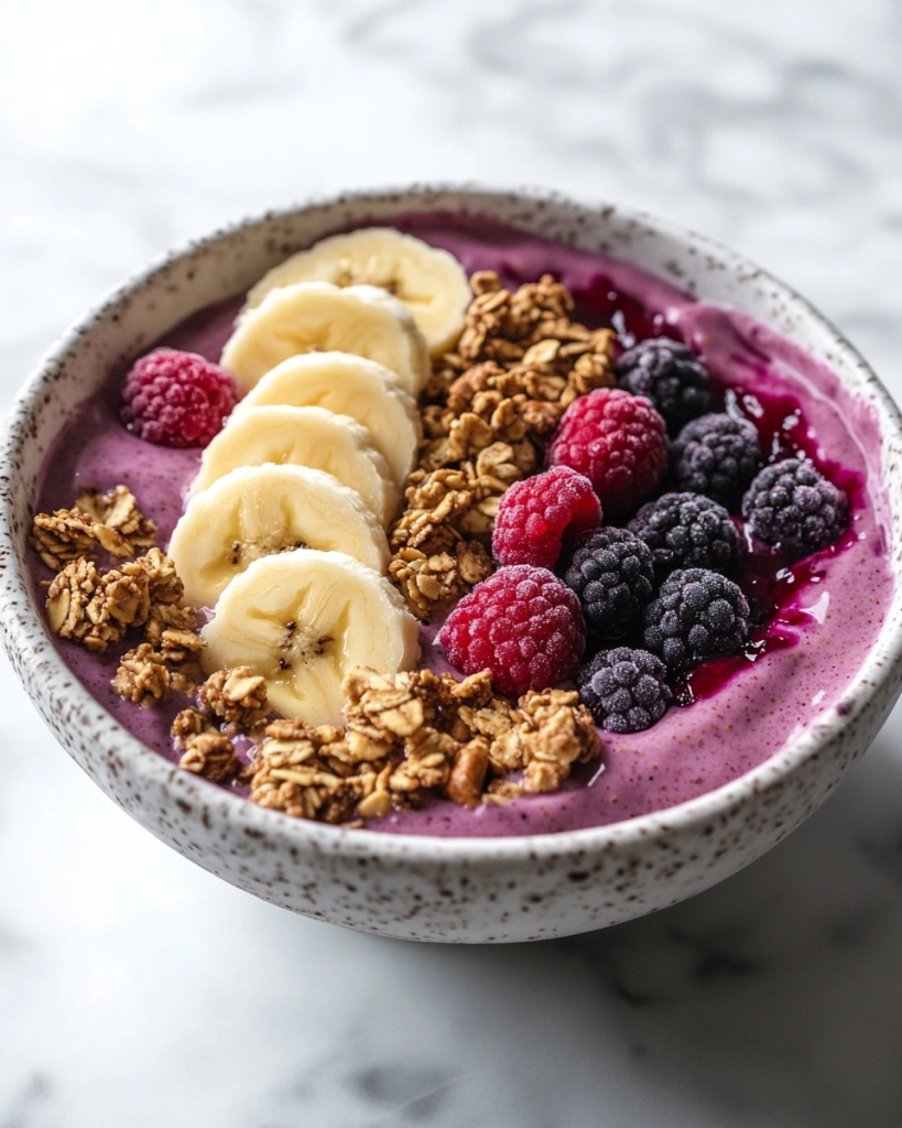 Butter & Jelly Smoothie Bowl Recipe