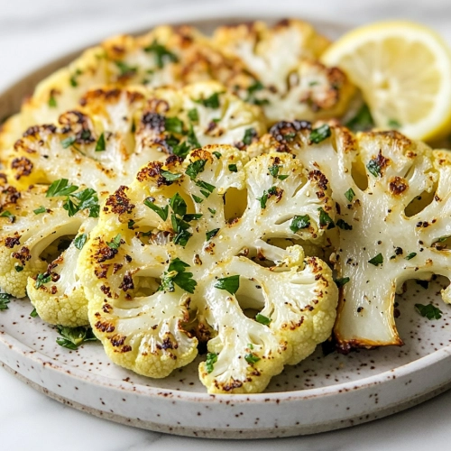 Cauliflower Steaks Recipe