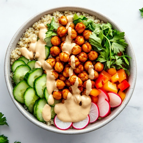Chickpea Buddha Bowl Recipe