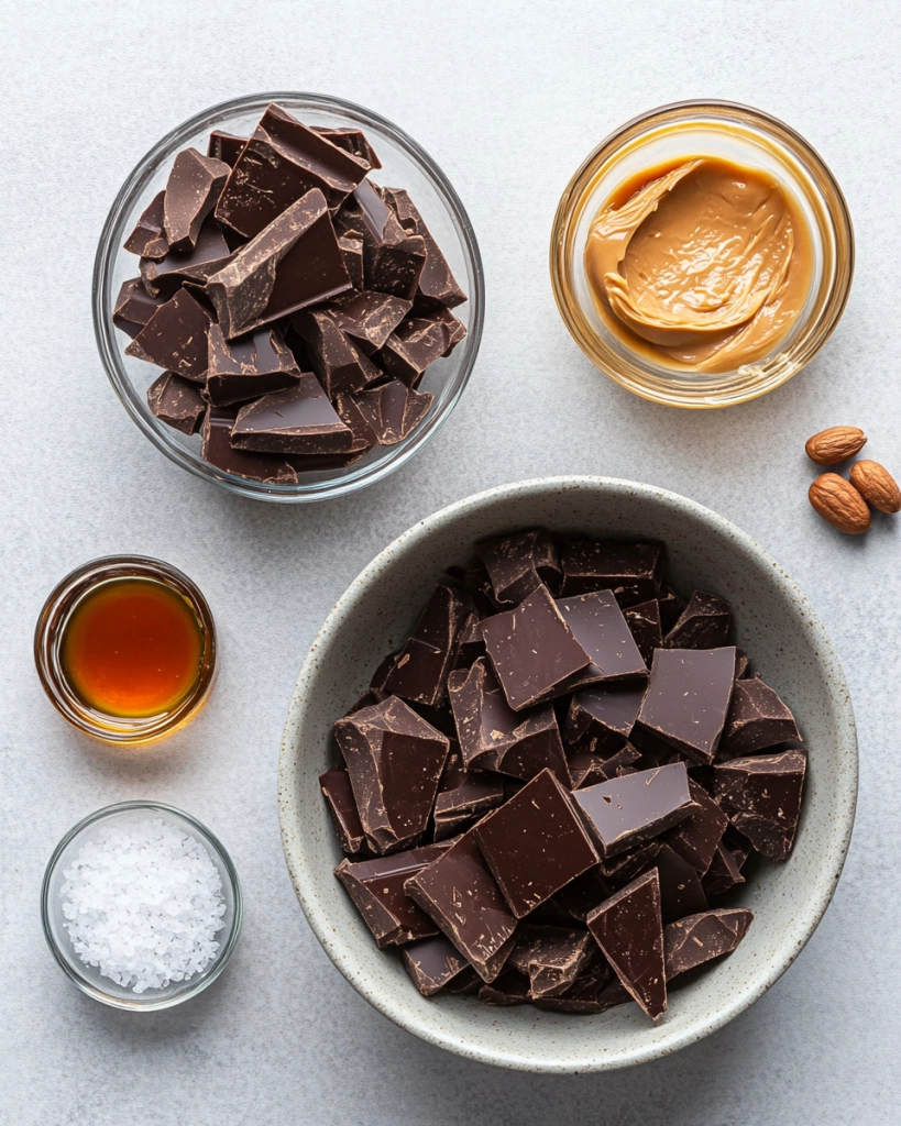 Chocolate Peanut Butter Truffles Recipe ingredients